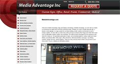Desktop Screenshot of mediaadvantage.com